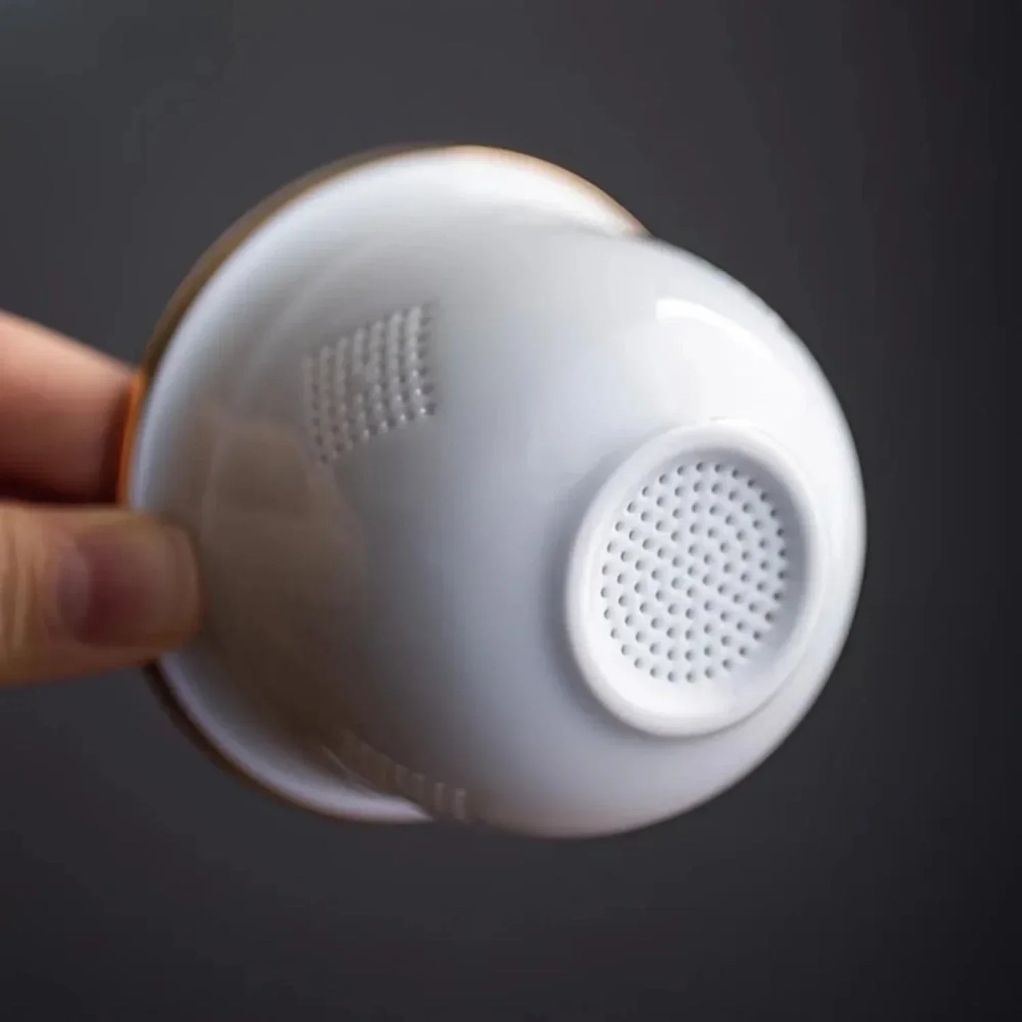 Ceramic Portable Lucky Cat Tea Mug with Infuser